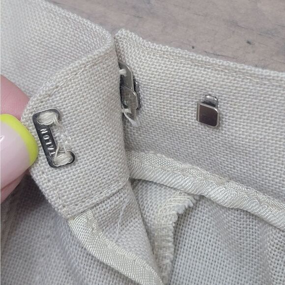 Evan Picone Vintage Pleated Midi Skirt Formal Business Casual Beige Size 10 - Picture 5 of 9